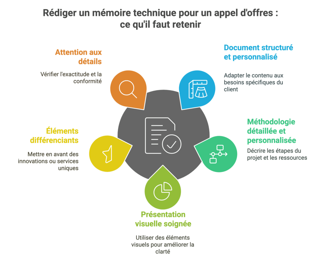 Rédiger un mémoire technique pour un appel d'offres